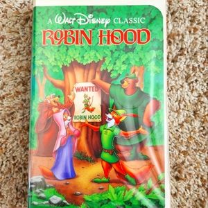 Black Diamond VHS Disney Robin Hood